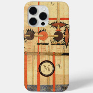 Funda Para iPhone 15 Pro Max Monograma Geek Gear Estuche iphone personalizado