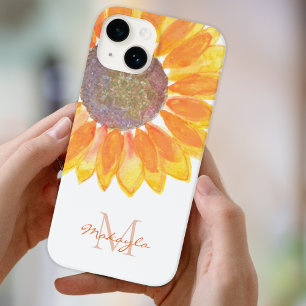 Funda Para iPhone 14 De Case-Mate Monograma girasol