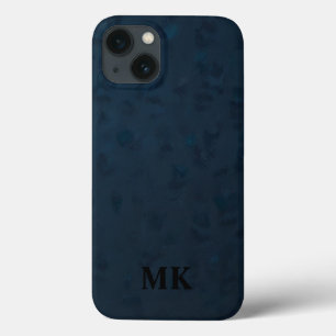 Funda Para iPhone 13 Monograma Inicial Minimalista Moderna