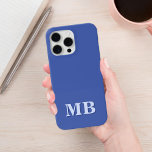 Funda Para iPhone 13 Monograma inicial minimalista moderno<br><div class="desc">Estuche de teléfono monograma inicial Minimalista de Marina. Crea tu propio estuche para iPhone personalizado con el nombre inicial del personalizado.</div>
