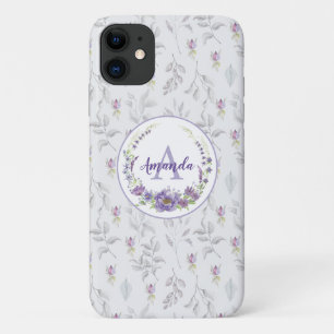 Funda Para iPhone 11 Monograma - letra A, personalizado