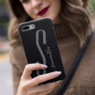 Funda Para iPhone 14 De Case-Mate Monograma moderna manuscrita