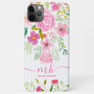 Fundas Flores Pintadas A Mano Modernas para iPhone Fundas Flores Pintadas A Mano Modernas para iPhone