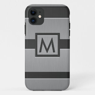 Funda Para iPhone 11 Monograma moderno del estilo