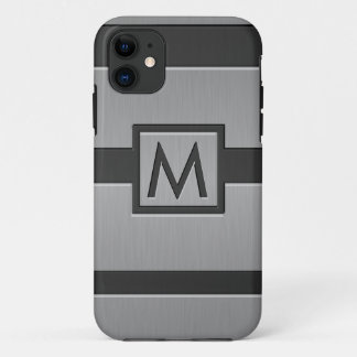 Funda Para iPhone 11 Monograma moderno del estilo
