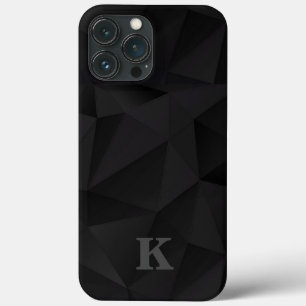 Funda Para iPhone 13 Pro Max Monograma moderno geométrico minimalista