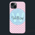 title_seo2 Monograma Patrón Chevron moderno Nombre del arte g<br><div class="desc">Patrón de Chevron Blanco y Rosa Moderno Resumen Arte Poner tu monograma o iniciales en este hermoso patrón de chevron rosa de moda! También hace un gran regalo. Un diseño moderno abstracto,  bonito zigzag con un toque de modernidad retro. Diseño artístico elegante y geométrico retro giratorio.</div>