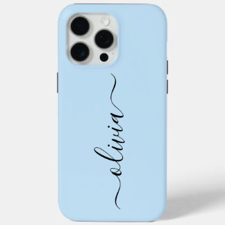 Funda Para iPhone 15 Pro Max Monograma Personalizado
