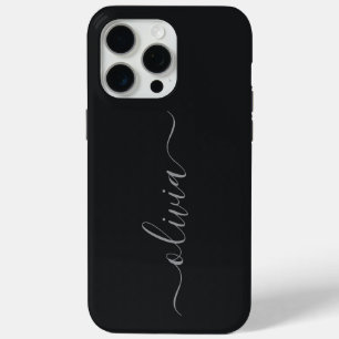 Funda Para iPhone 15 Pro Max Monograma Personalizado