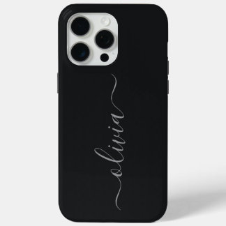 Funda Para iPhone 15 Pro Max Monograma Personalizado