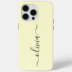 Funda Para iPhone 15 Pro Max Monograma Personalizado
