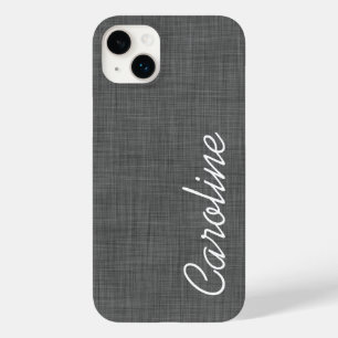 Funda Para iPhone 14 Plus De Case-Mate Monograma Personalizado de textura de imitación de
