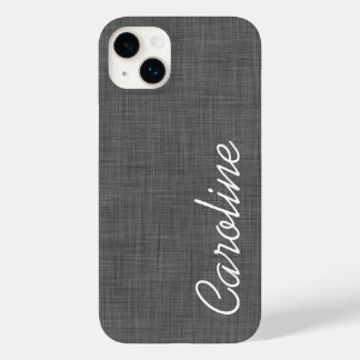 Funda Para iPhone 14 Plus De Case-Mate Monograma Personalizado de textura de imitación de
