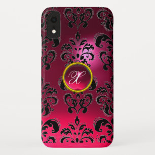 TITLE_SEO2 MONOGRAMA PINO FUCHSIA BLACK DAMASK GEM