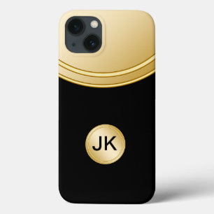Funda Para iPhone 13 Monograma Profesional Masculino