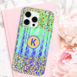 Funda Para iPhone 15 Pro Max Monograma Purpurina de sirena moderna azul verde<br><div class="desc">Monograma Moderno Purpurina de Sirena Azul Verde iPhone 15 Pro Max Funda Phone Estuche presenta un patrón de sirena en verde y azul con purpurina de oro y personalizado con su monograma personalizado en el centro. Un regalo perfecto para ella para Navidades, cumpleaños, Día de la Madre y más ya...</div>