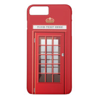 Monograma rojo británico del personalizado de la