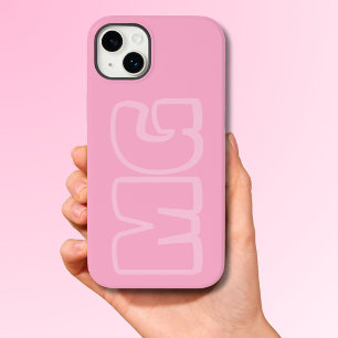 Funda Para iPhone 14 Plus De Case-Mate Monograma rosa precursor