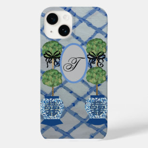 Funda Para iPhone 14 De Case-Mate Monograma Topiary Ginger Jars iPhone / estuche iPa