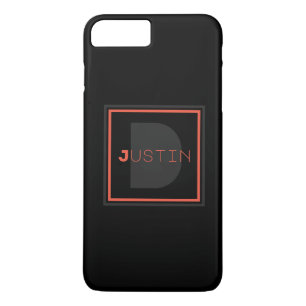 Funda Para iPhone 8 Plus/7 Plus Monograma único