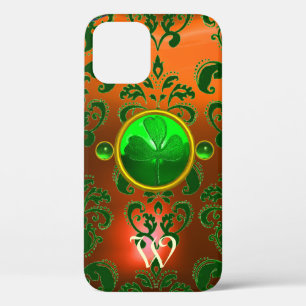 TITLE_SEO2 MONOGRAMA VERDE DE DAMASK, NARANJA VERDE DE SAN PA