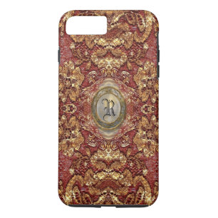 Funda Para iPhone 8 Plus/7 Plus Monograma victoriano de Ansel Darcy Lace