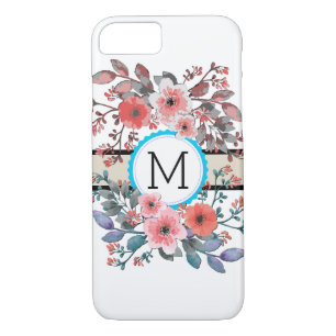 title_seo2 Monograma Vintage Floral Moderno Blanco Llano #13