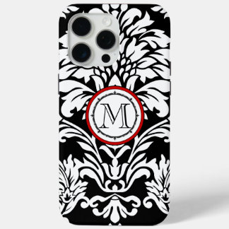title_seo2 Monograma Vintage Magnolia Flower Pattern iphone