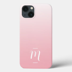 Funda Para iPhone 13 Monograma y diseño Minimalista elegante