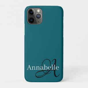 Funda Para iPhone 11 Pro Monograma y nombre