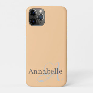 Funda Para iPhone 11 Pro Monograma y nombre