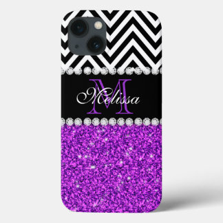 TITLE_SEO2 MONOGRAMADO DE CHEVRON NEGRO PURPLE PURPURINA