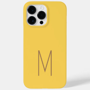 Funda Para iPhone 14 Pro Max De Case-Mate Monogramado moderno plano inicial