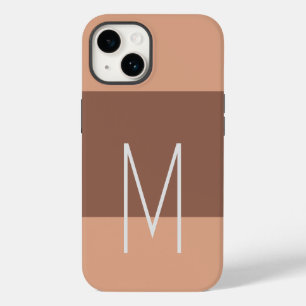 Funda Para iPhone 14 De Case-Mate Monogramado moderno plano inicial