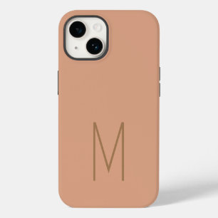 Funda Para iPhone 14 De Case-Mate Monogramado moderno plano inicial