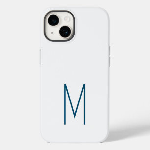 Funda Para iPhone 14 De Case-Mate Monogramado moderno plano inicial