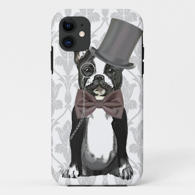 Funda De Case-Mate Para iPhone Monsieur Bulldog (Reverso)