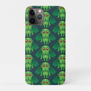 Funda Para iPhone 11 Pro Monstruo de Cthulhu Verde