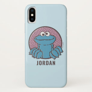 Funda Para iPhone X Monstruo de las Galletas   Om Nom Nom