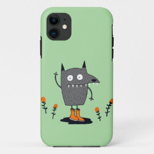 Funda Para iPhone 11 Monstruo de ondulación divertida