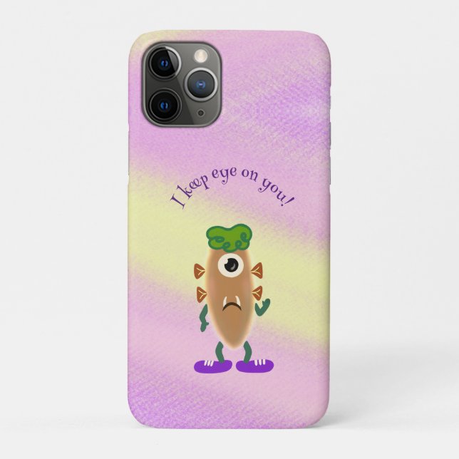 Funda De Case-Mate Para iPhone Monstruo de papa (Reverso)