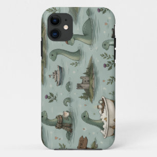 Funda Para iPhone 11 Monstruo del lago Ness