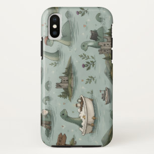 Funda Para iPhone X Monstruo del Lago Ness