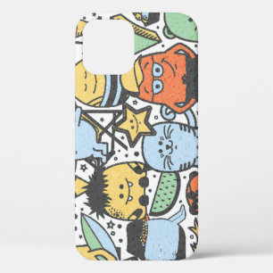 Funda Para iPhone 12 Monstruos de verano, colorido patrón sin costuras