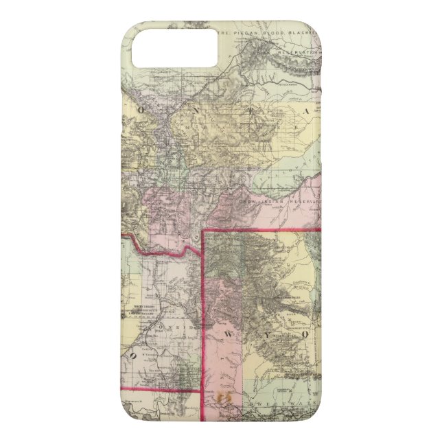 Funda De Case-Mate Para iPhone Mont, Ida, Wyo (Reverso)