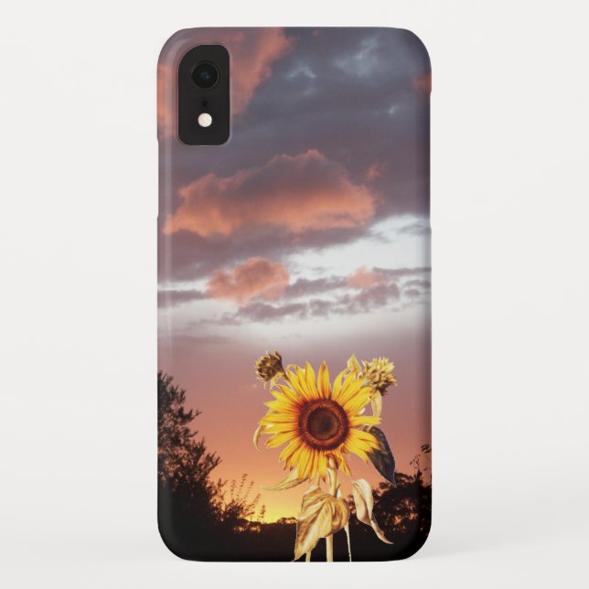 FUNDA DE Case-Mate PARA iPhone MONTAJE DE SOL DE FLORES Y VERANO (Reverso)