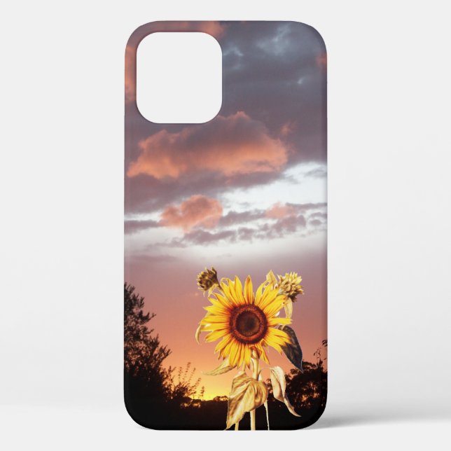 FUNDA DE Case-Mate PARA iPhone MONTAJE DE SOL DE FLORES Y VERANO (Reverso )
