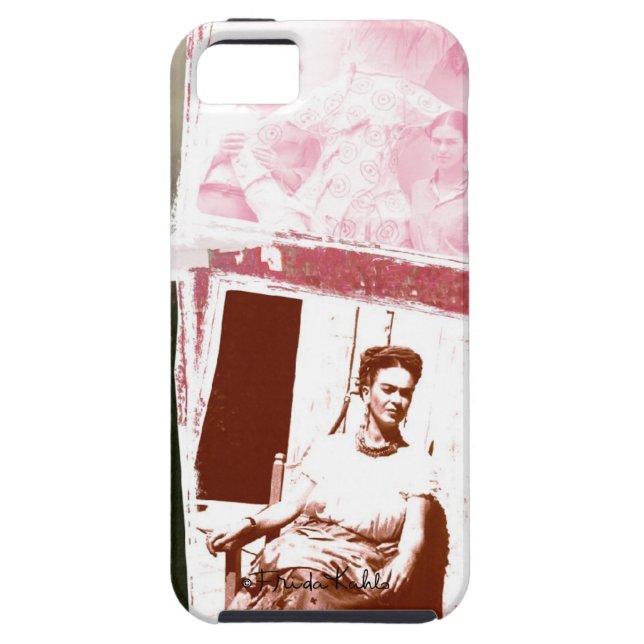 Funda De Case-Mate Para iPhone Montaje fotográfico de Frida Kahlo (Atrás)