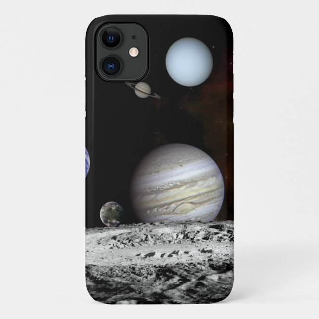 Funda De Case-Mate Para iPhone Montaje planetario (Reverso)