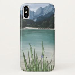 Funda Para iPhone X Montaña con diseño de lago